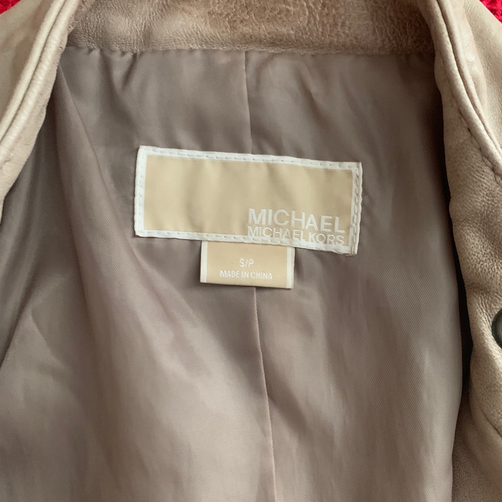 Michael kors lathered  jacket
